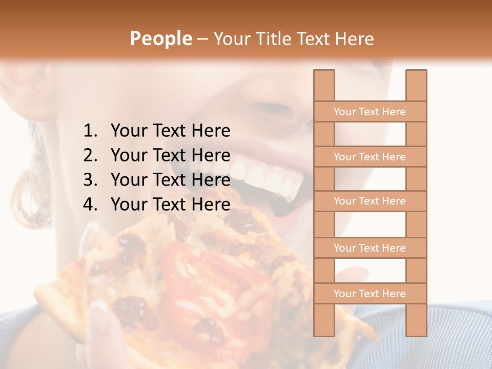 Out Healthy Face PowerPoint Template