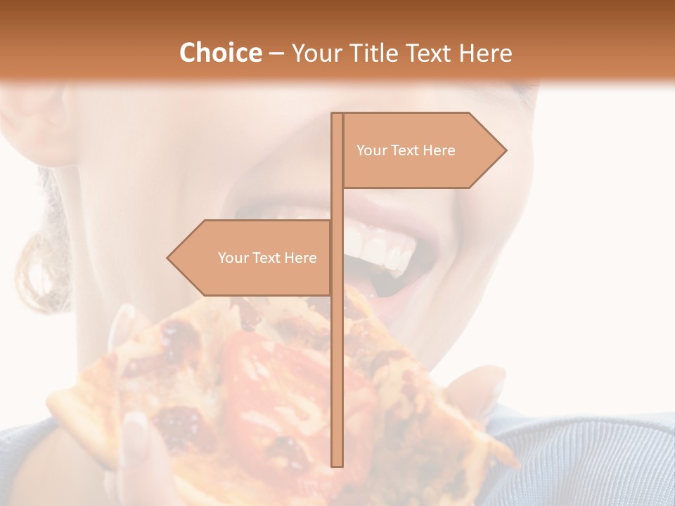 Out Healthy Face PowerPoint Template