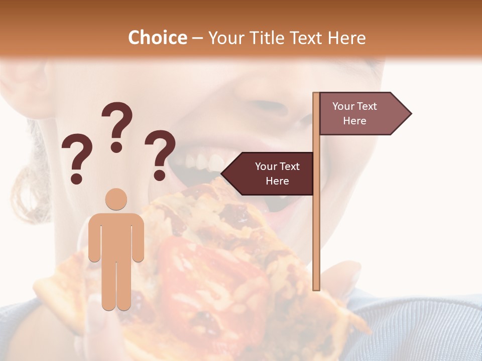 Out Healthy Face PowerPoint Template