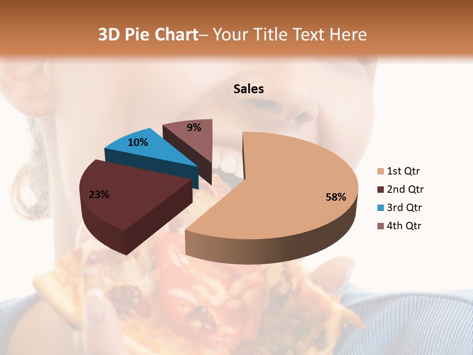 Out Healthy Face PowerPoint Template