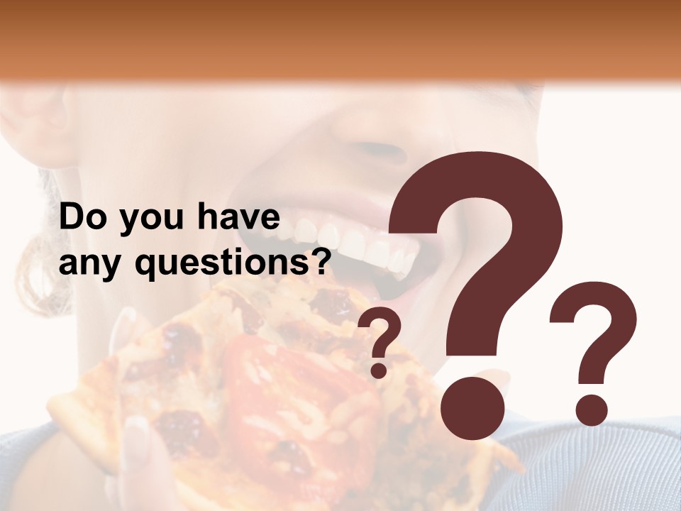 Out Healthy Face PowerPoint Template