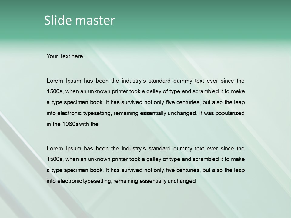 Designer Stylish Web Design PowerPoint Template