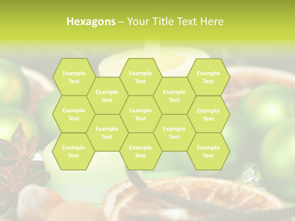 Pine Branch Fir Christmas PowerPoint Template