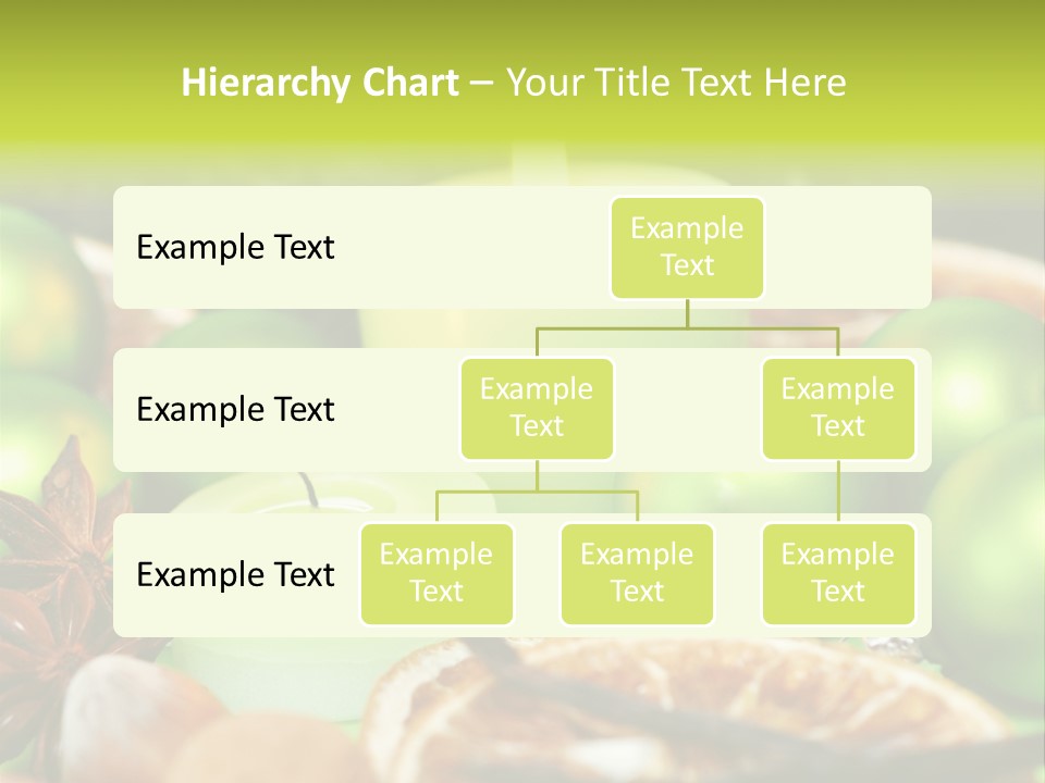 Pine Branch Fir Christmas PowerPoint Template