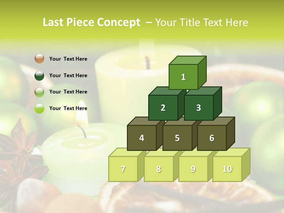 Pine Branch Fir Christmas PowerPoint Template