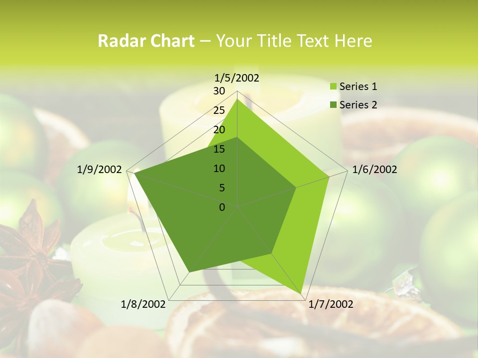 Pine Branch Fir Christmas PowerPoint Template