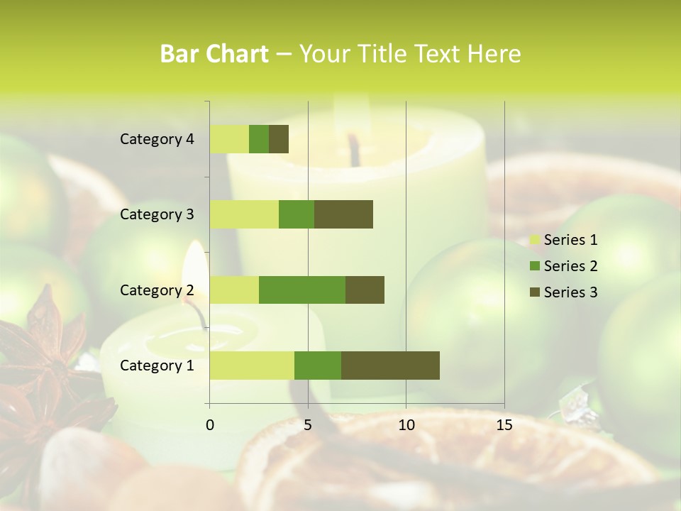 Pine Branch Fir Christmas PowerPoint Template