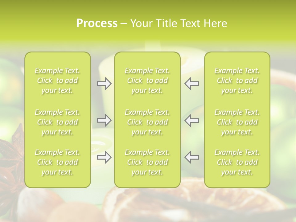 Pine Branch Fir Christmas PowerPoint Template