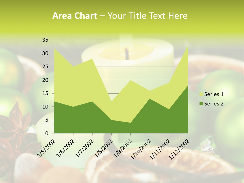 Pine Branch Fir Christmas PowerPoint Template