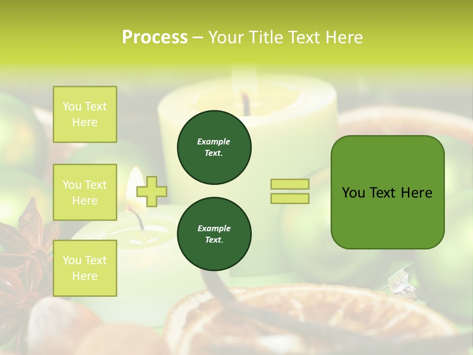 Pine Branch Fir Christmas PowerPoint Template