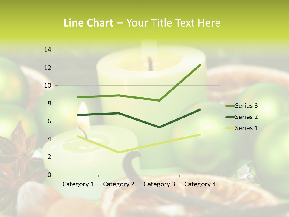 Pine Branch Fir Christmas PowerPoint Template