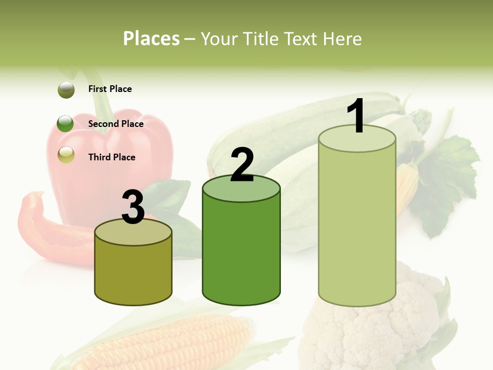 Corn Radish Natural PowerPoint Template