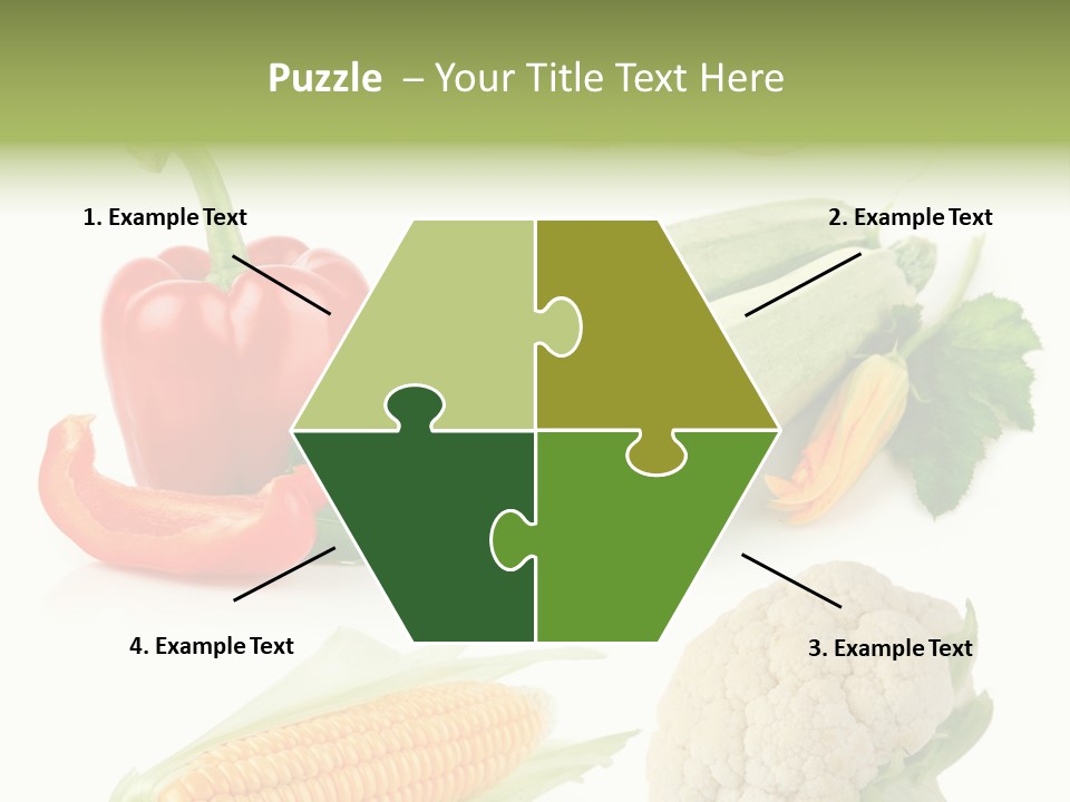 Corn Radish Natural PowerPoint Template