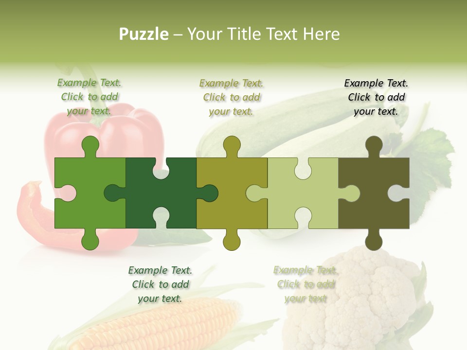 Corn Radish Natural PowerPoint Template