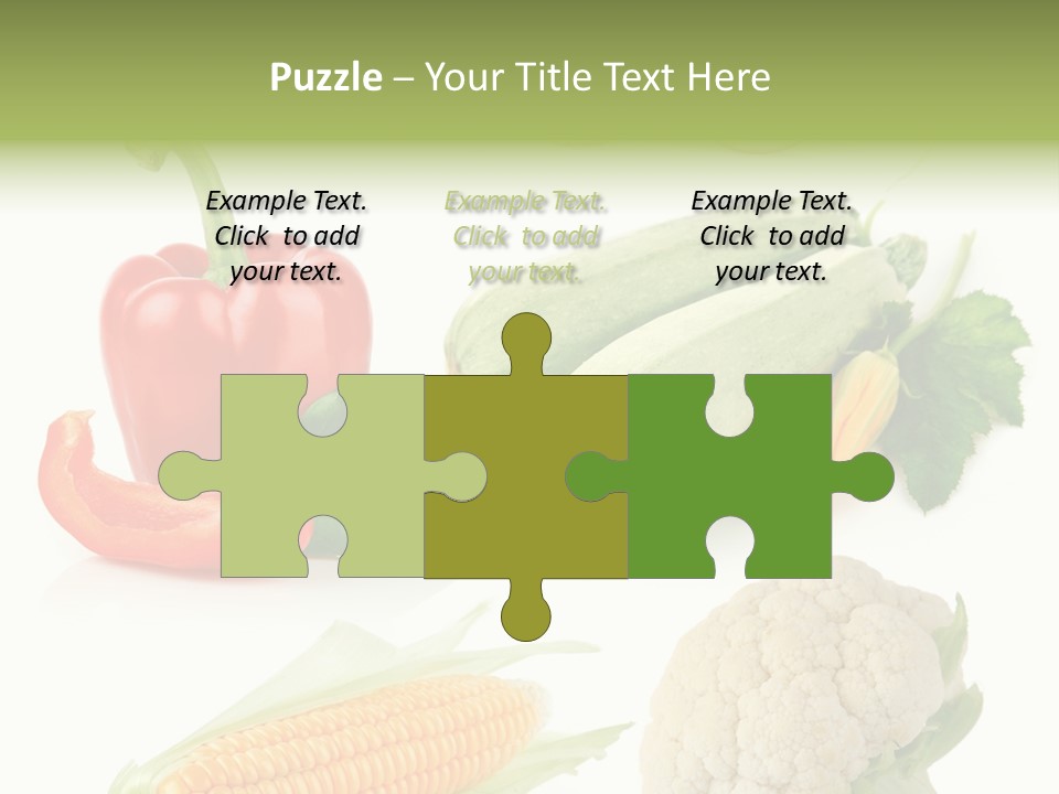 Corn Radish Natural PowerPoint Template