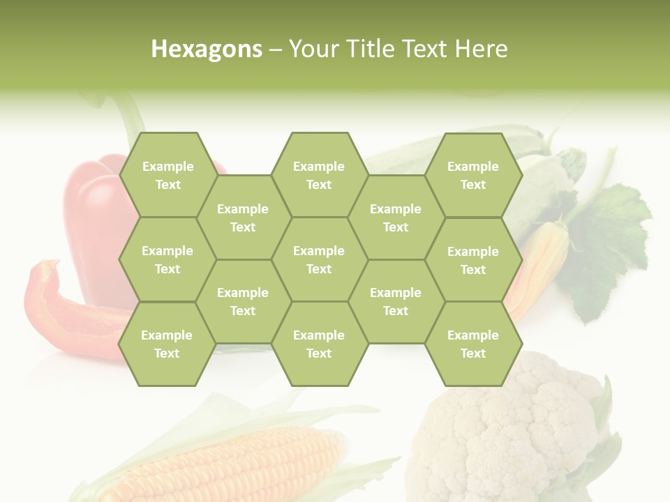 Corn Radish Natural PowerPoint Template