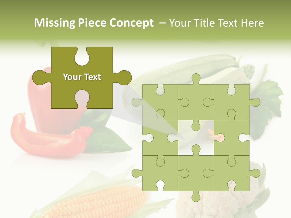 Corn Radish Natural PowerPoint Template