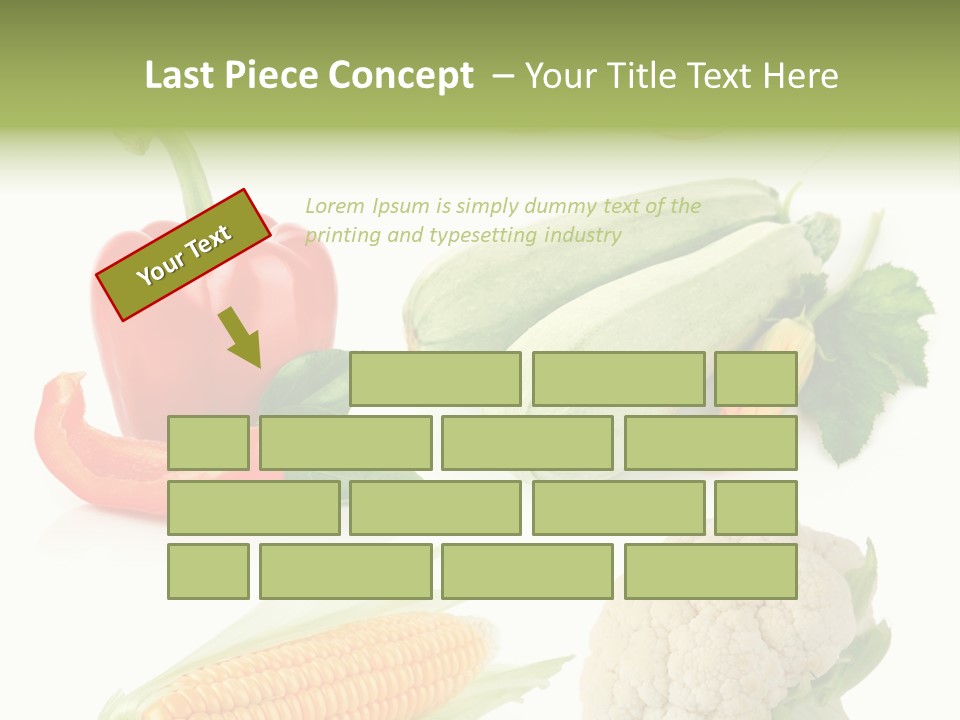 Corn Radish Natural PowerPoint Template
