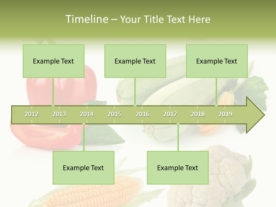 Corn Radish Natural PowerPoint Template