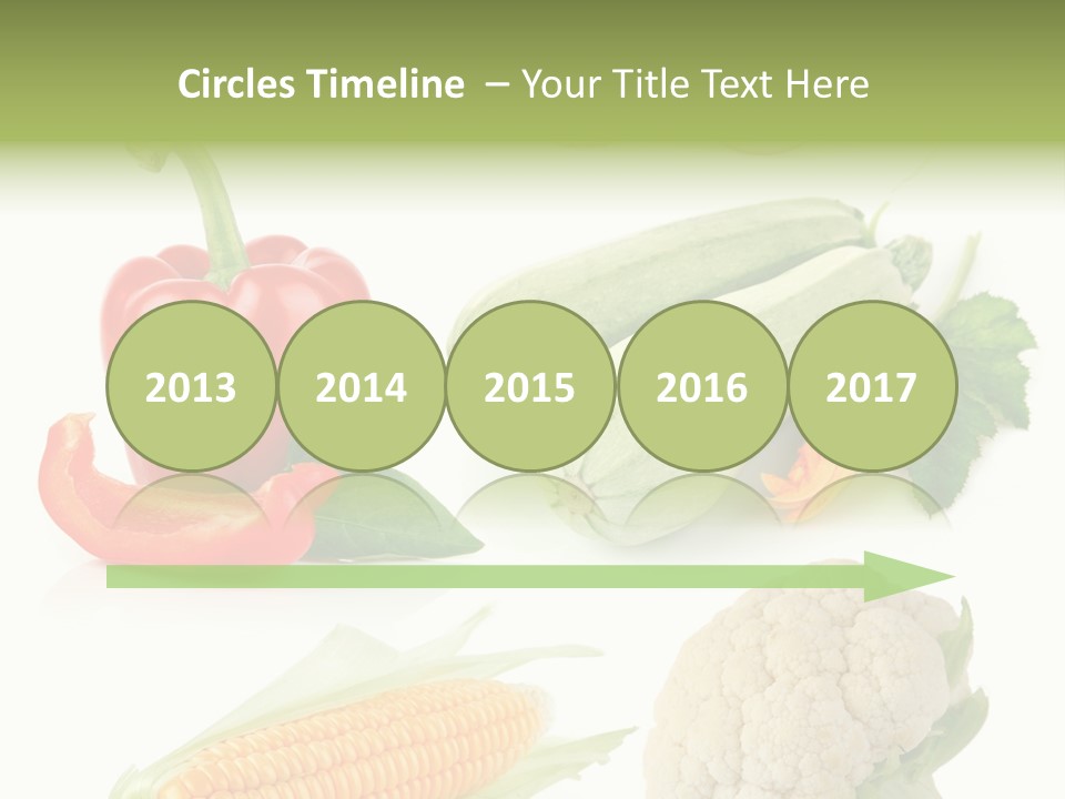 Corn Radish Natural PowerPoint Template
