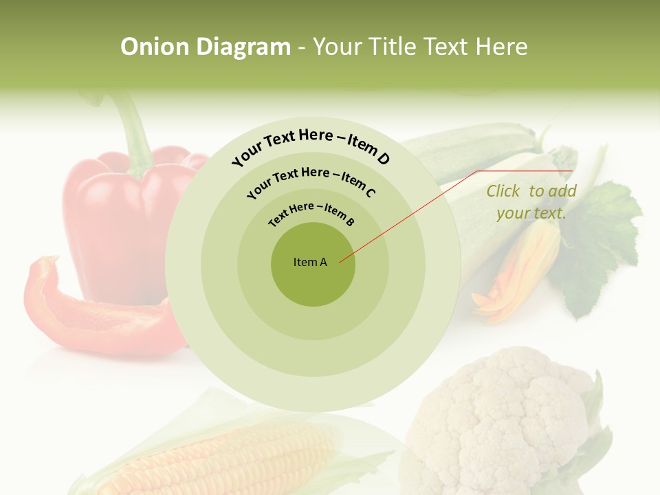 Corn Radish Natural PowerPoint Template