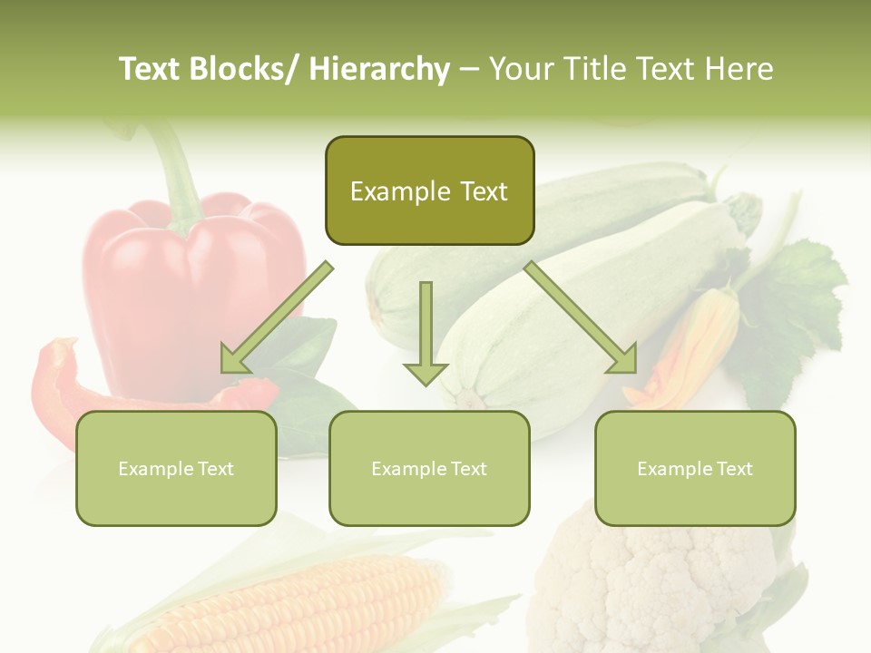 Corn Radish Natural PowerPoint Template