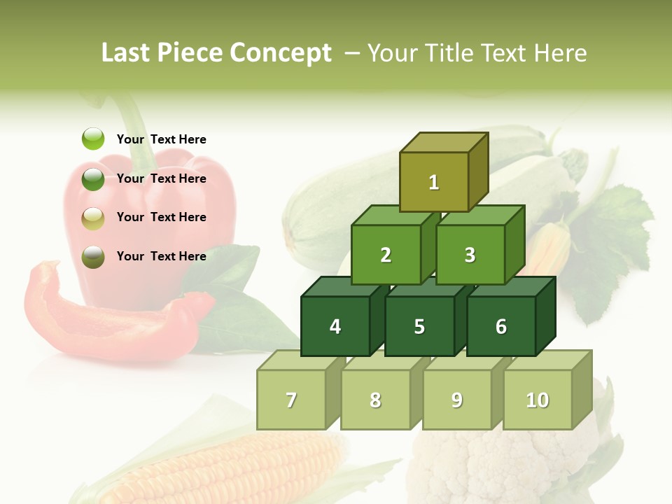 Corn Radish Natural PowerPoint Template
