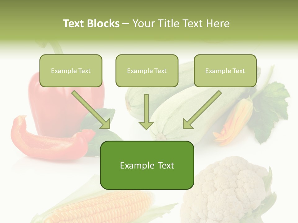 Corn Radish Natural PowerPoint Template