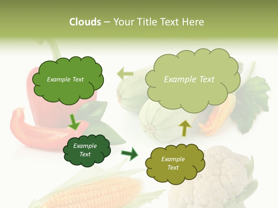 Corn Radish Natural PowerPoint Template