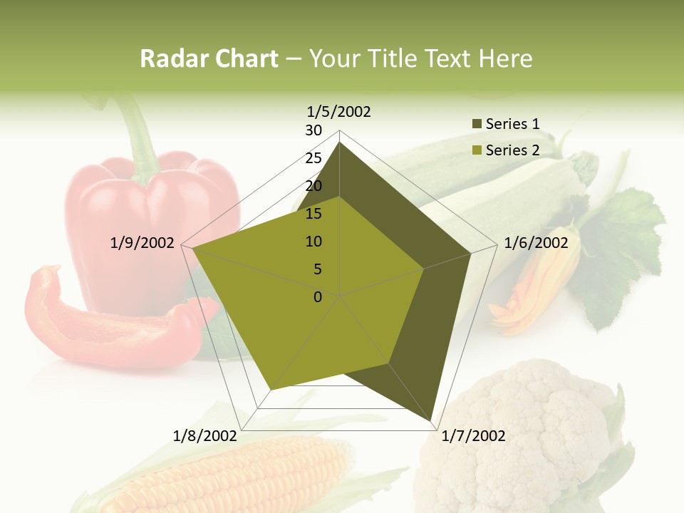 Corn Radish Natural PowerPoint Template