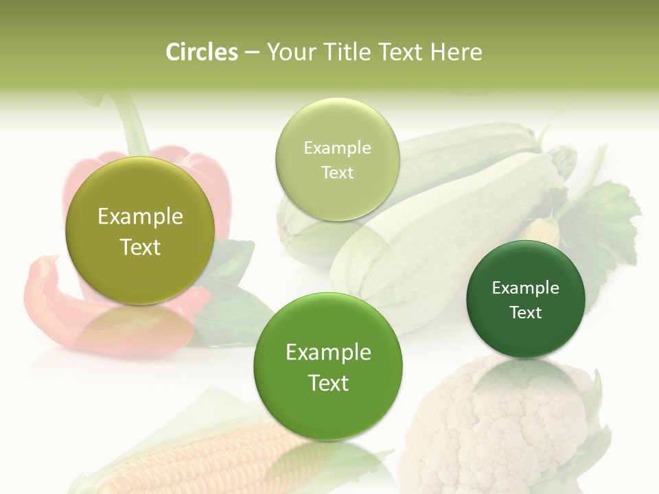 Corn Radish Natural PowerPoint Template