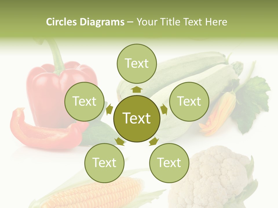 Corn Radish Natural PowerPoint Template