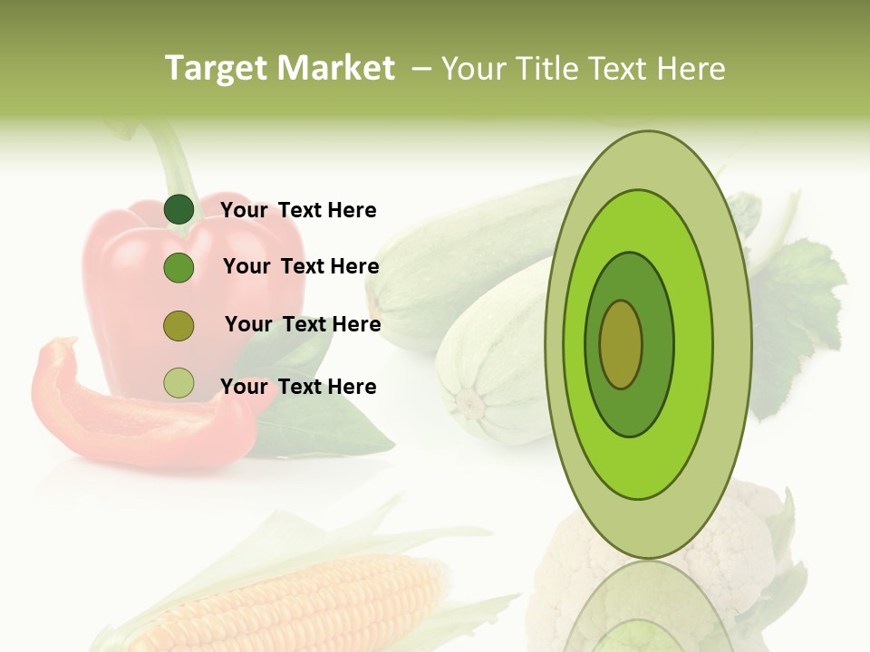 Corn Radish Natural PowerPoint Template