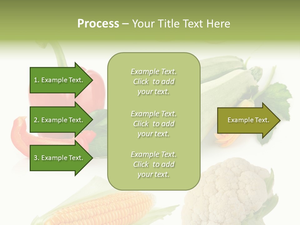 Corn Radish Natural PowerPoint Template