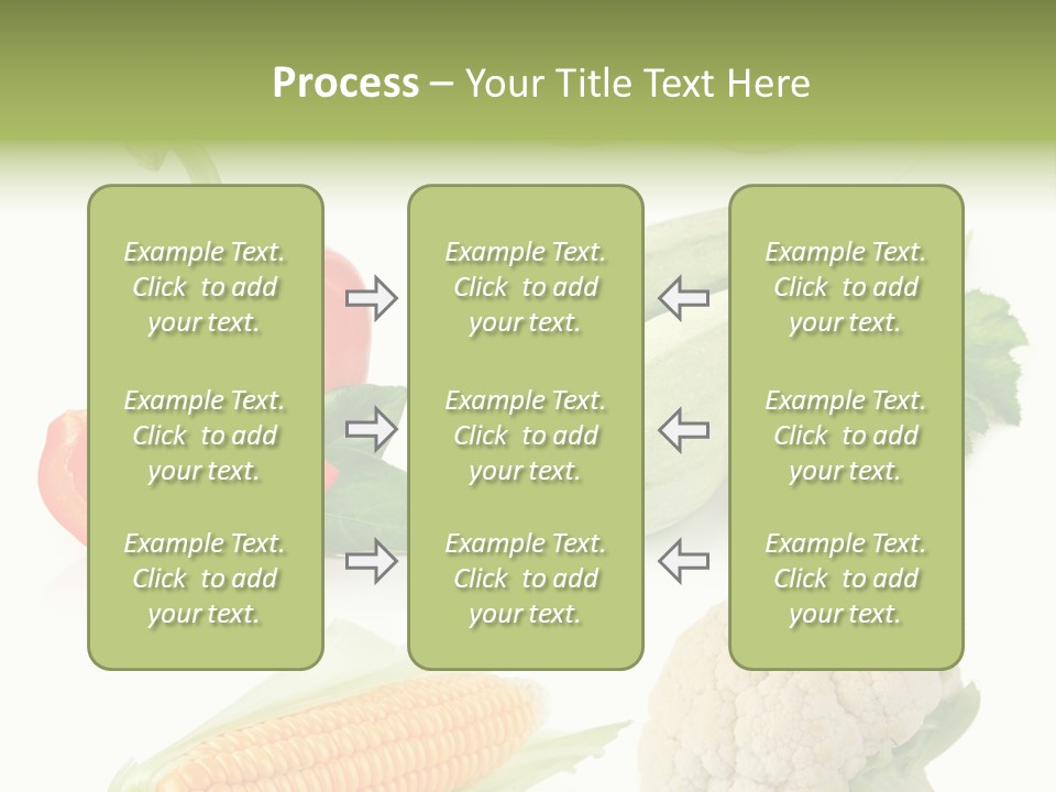 Corn Radish Natural PowerPoint Template