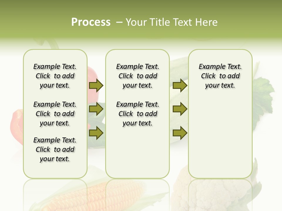 Corn Radish Natural PowerPoint Template