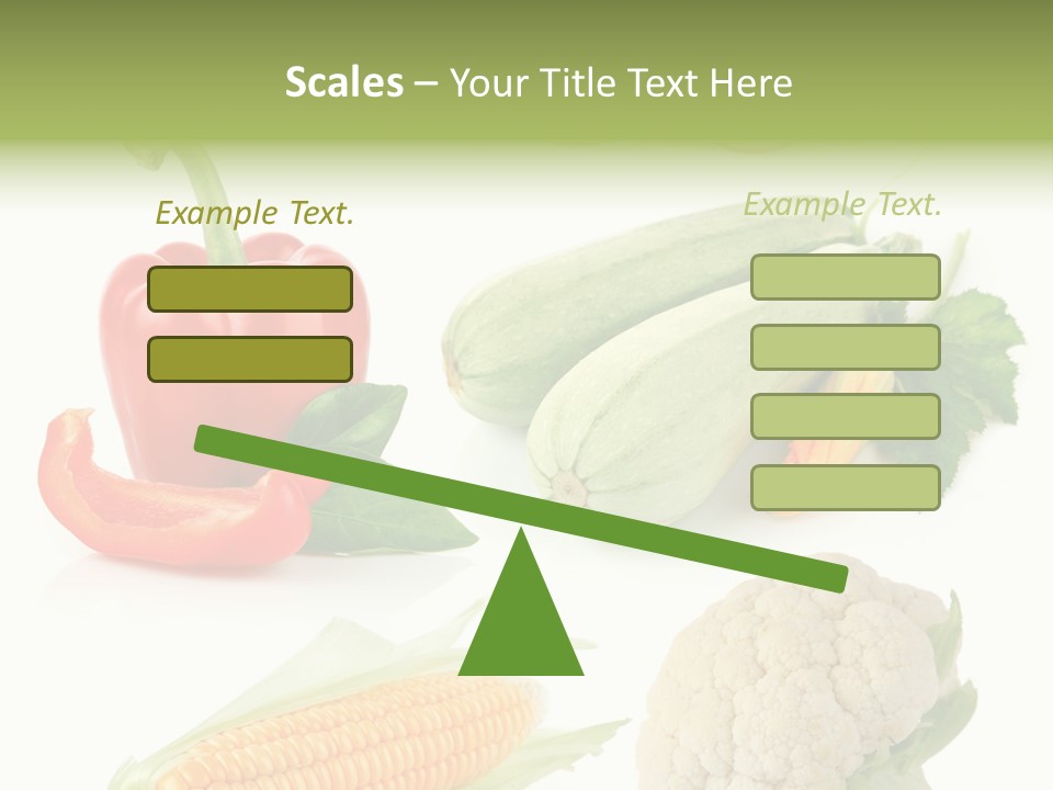 Corn Radish Natural PowerPoint Template