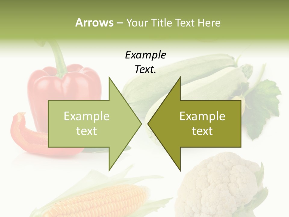 Corn Radish Natural PowerPoint Template