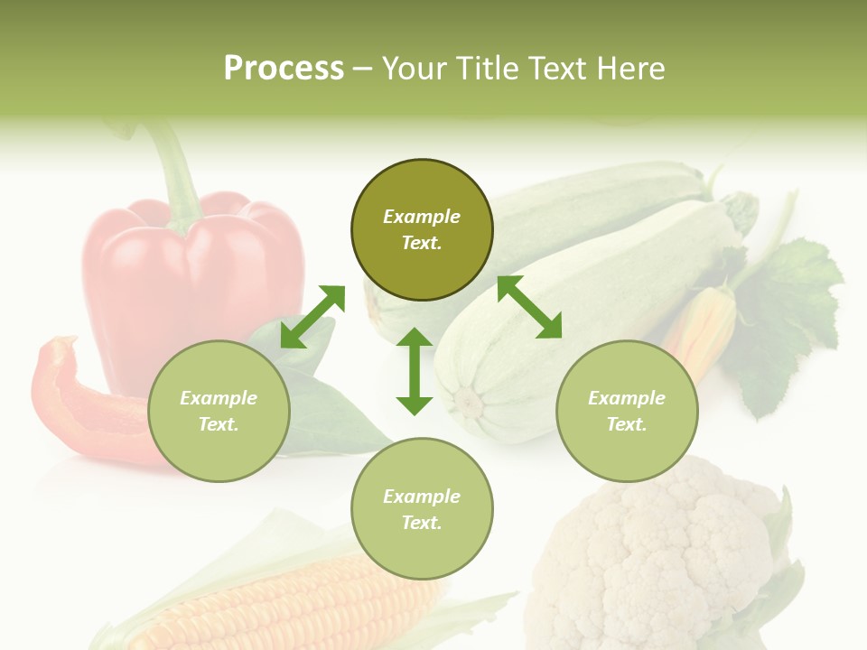Corn Radish Natural PowerPoint Template