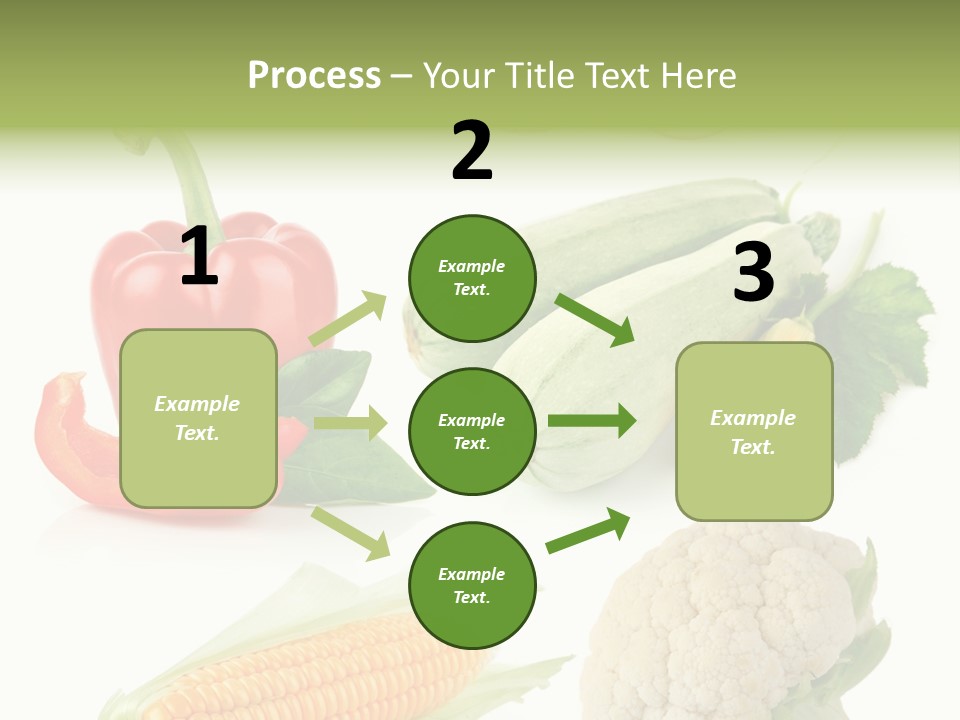 Corn Radish Natural PowerPoint Template
