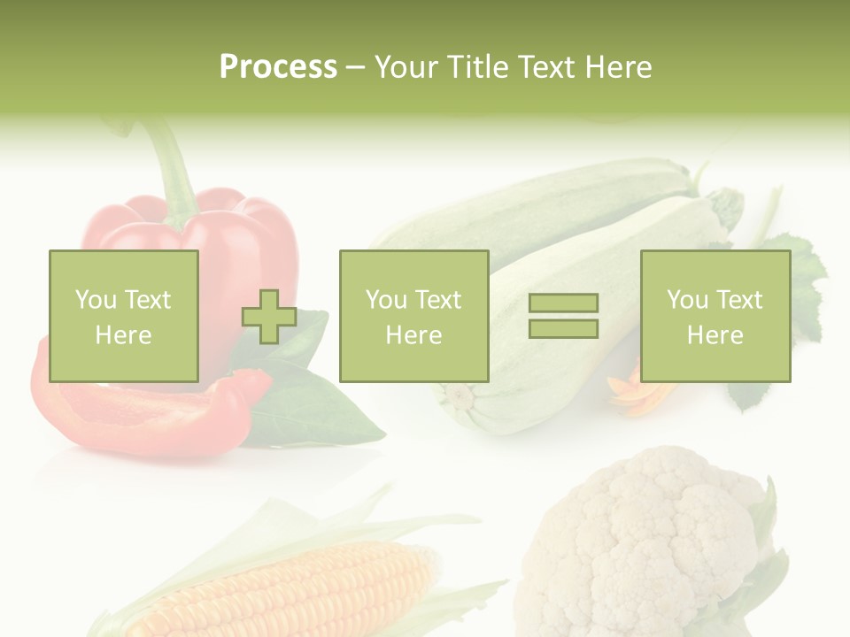 Corn Radish Natural PowerPoint Template