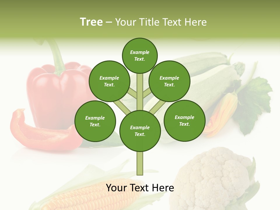 Corn Radish Natural PowerPoint Template