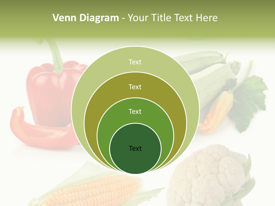 Corn Radish Natural PowerPoint Template