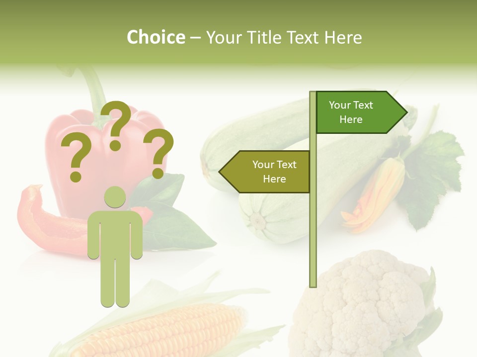 Corn Radish Natural PowerPoint Template