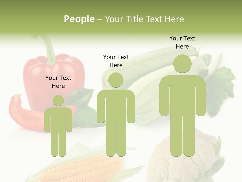 Corn Radish Natural PowerPoint Template