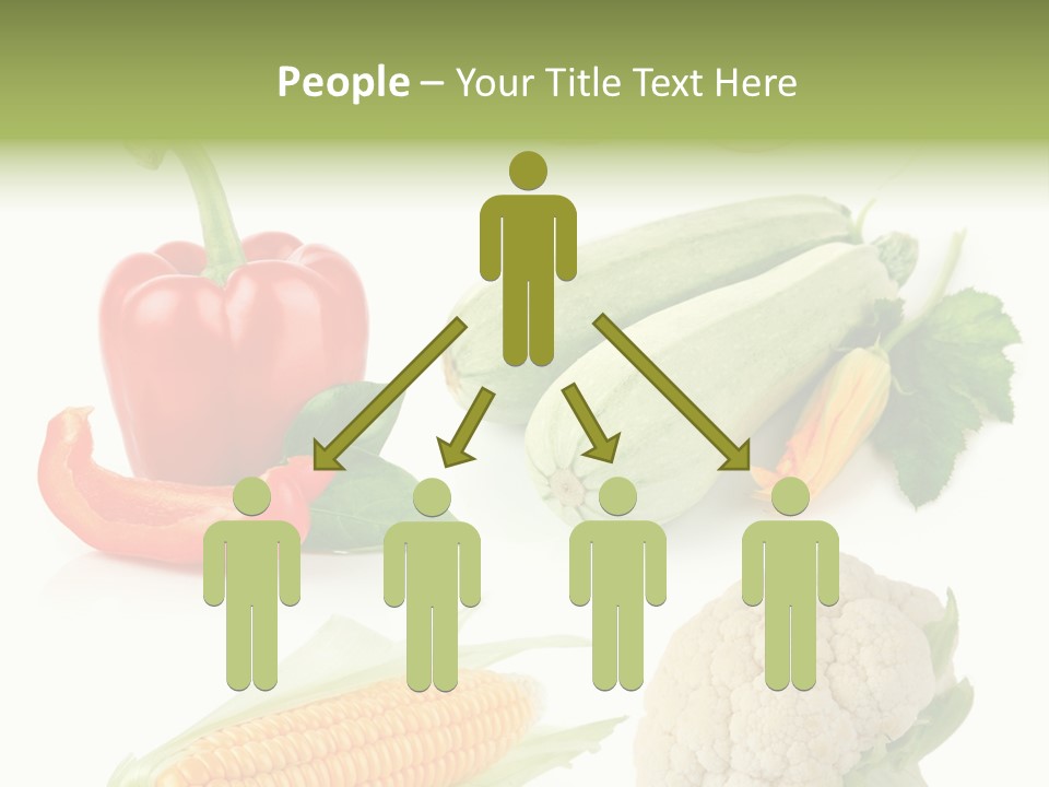 Corn Radish Natural PowerPoint Template