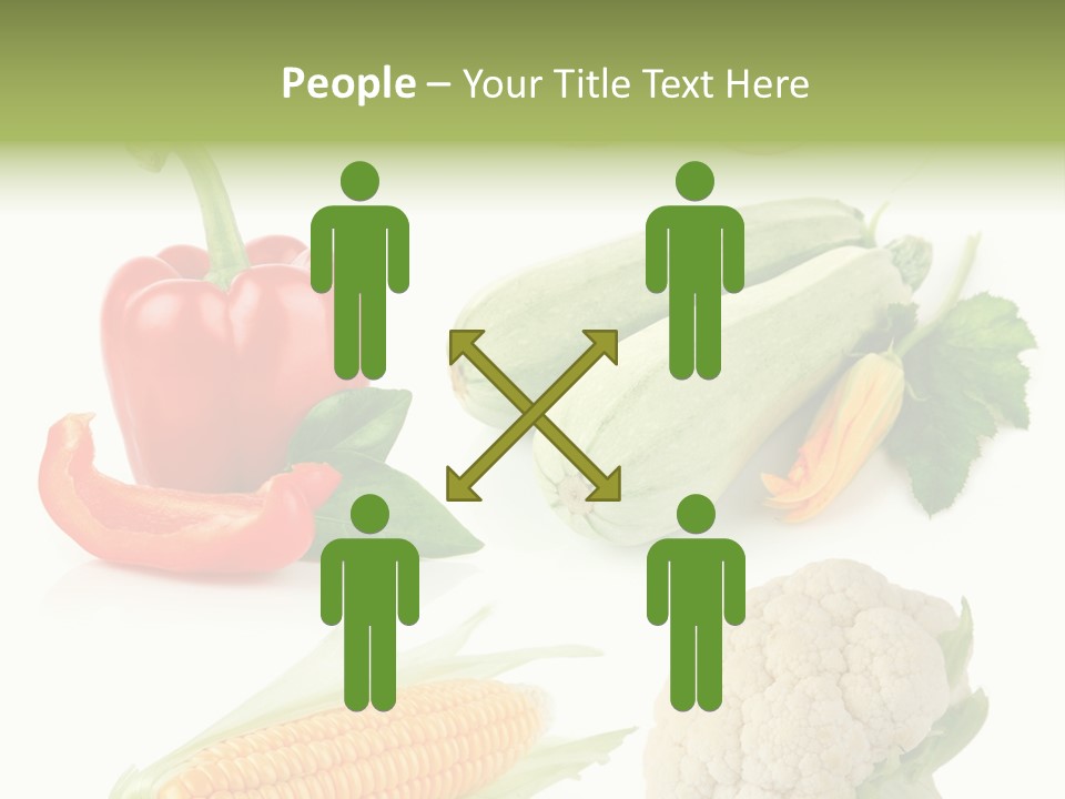 Corn Radish Natural PowerPoint Template