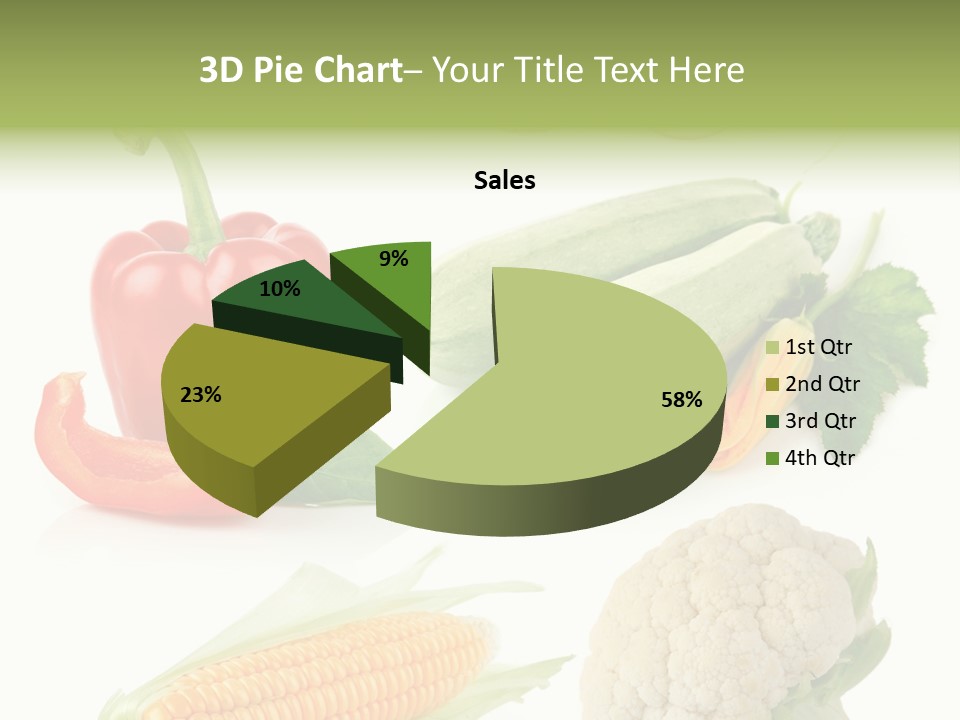 Corn Radish Natural PowerPoint Template