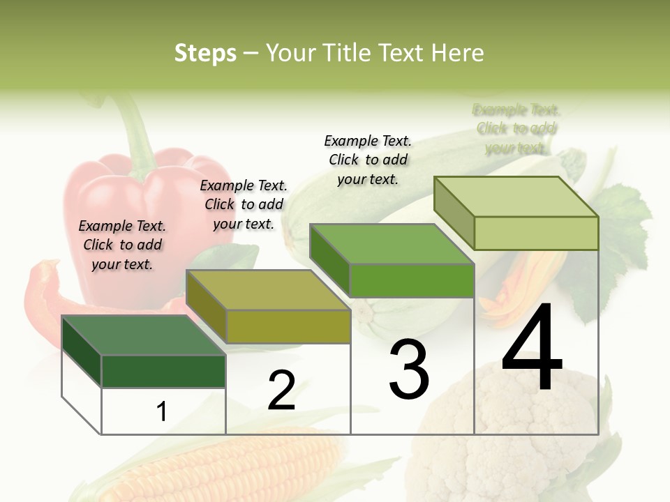 Corn Radish Natural PowerPoint Template