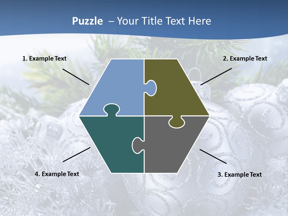 Hanging Bulb Reflection PowerPoint Template